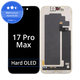 Kijelző Hard OLED iPhone 17 Pro Max, Érintőüveg kerettel, FixPremium