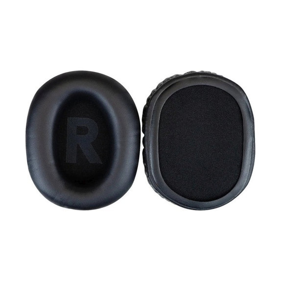 Csere Fülpárnák Logitech G PRO X 2 Fejhallgatóhoz, Memóriahab + PU Bőr, Fekete, 1 Pár