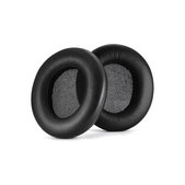 Csere Fülpárnák SteelSeries Arctis Nova 1, 3, 5, 7, 9, Pro Wired, Fejhallgatóhoz, Memóriahab + PU Bőr, Fekete, 1 Pár