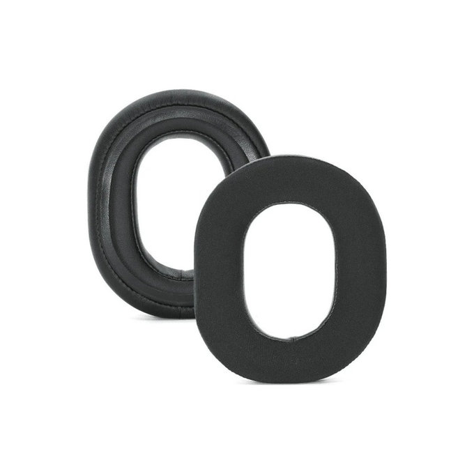 Csere Fülpárnák Razer Blackshark V3 Pro Fejhallgatóhoz, Memóriahab + Textil, Fekete, 1 Pár