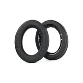 Csere Fülpárnák Sennheiser HD490 Pro, HD490 Pro Plus Fejhallgatóhoz, Memóriahab + PU Bőr, Fekete, 1 Pár