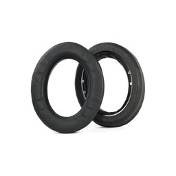 Csere Fülpárnák Sennheiser HD490 Pro, HD490 Pro Plus Fejhallgatóhoz, Memóriahab + PU Bőr, Fekete, 1 Pár