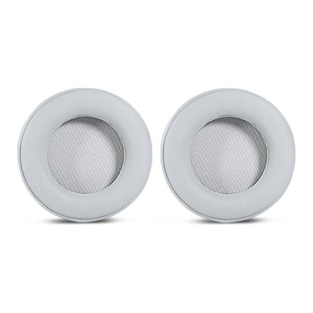 Csere Fülpárnák Corsair Virtuoso RGB, RGB SE, RGB XT Fejhallgatóhoz, Memóriahab + PU Bőr, Szürke, 1 Pár