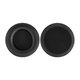 Csere Fülpárnák AKG K845BT, K545, K540 Fejhallgatóhoz, Memóriahab + PU Bőr, Fekete, 1 Pár