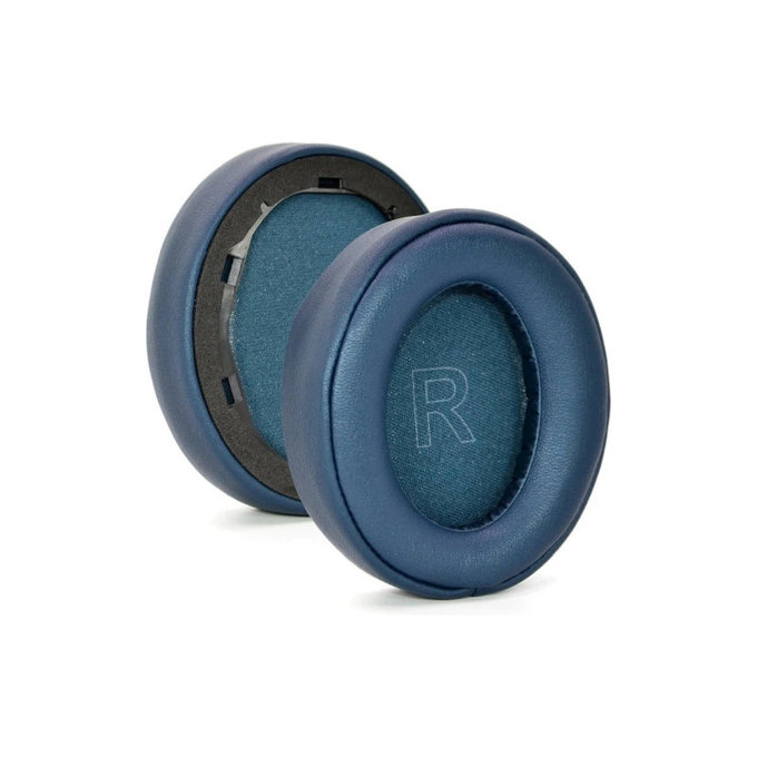 Csere Fülpárnák Anker Soundcore Life Q30, Q35 Fejhallgatóhoz, Memóriahab + PU Bőr, Kék (Varrt), 1 Pár