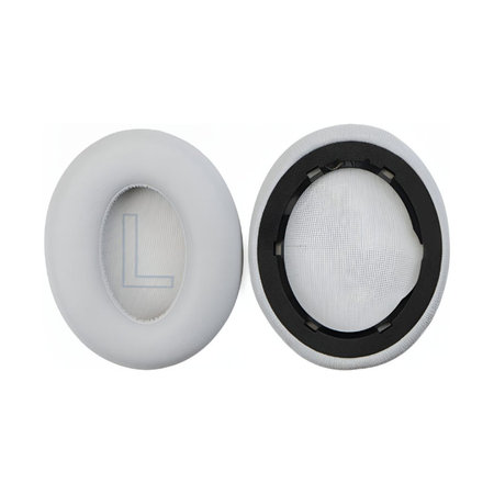 Csere Fülpárnák Anker Soundcore Life Q20 Fejhallgatóhoz, Memóriahab + PU Bőr, Szürke, 1 Pár