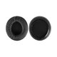Csere Fülpárnák Beyerdynamic T5P, T70, T90, HS200, RSX700 Fejhallgatóhoz, Memóriahab + PU Bőr, Fekete, 1 Pár