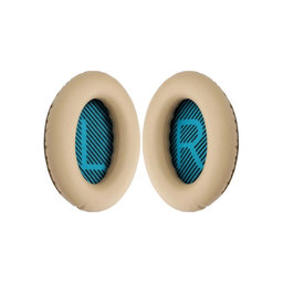 Csere Fülpárnák Bose QuietComfort 2, 15, 25 és 35 Fejhallgatóhoz, Memóriahab + PU Bőr, Khaki, 1 Pár