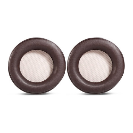 Csere Fülpárnák Corsair Virtuoso RGB, RGB SE és RGB XT Fejhallgatóhoz, Memóriahab + PU Bőr, Barna, 1 Pár