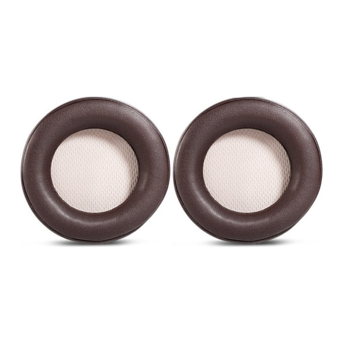 Csere Fülpárnák Corsair Virtuoso RGB, RGB SE és RGB XT Fejhallgatóhoz, Memóriahab + PU Bőr, Barna, 1 Pár