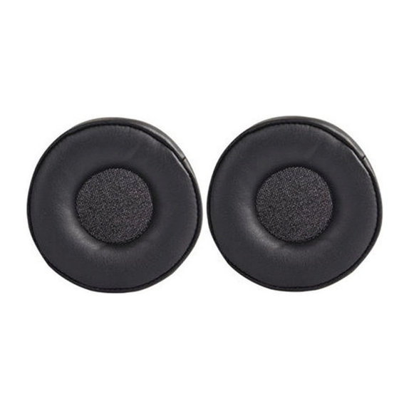 Csere Fülpárnák Jabra MOVE Wireless Fejhallgatóhoz, Memóriahab + PU Bőr, Fekete, 1 Pár
