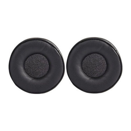 Csere Fülpárnák Jabra MOVE Wireless Fejhallgatóhoz, Memóriahab + PU Bőr, Fekete, 1 Pár