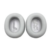 Csere Fülpárnák JBL E65BTNC, Duet NC, Live 650BTNC, Live 660NC Fejhallgatóhoz, Memóriahab + PU Bőr, Szürke, 1 Pár