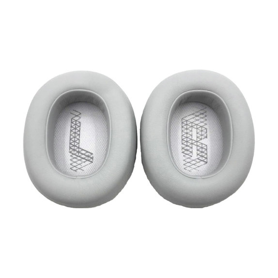 Csere Fülpárnák JBL E65BTNC, Duet NC, Live 650BTNC, Live 660NC Fejhallgatóhoz, Memóriahab + PU Bőr, Szürke, 1 Pár
