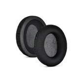 Csere Fülpárnák Kingston HyperX Stinger Core Fejhallgatóhoz, Memóriahab + Textil, Fekete, 1 Pár