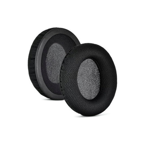 Csere Fülpárnák Kingston HyperX Stinger Core Fejhallgatóhoz, Memóriahab + Textil, Fekete, 1 Pár