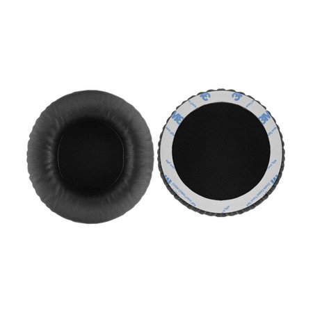 Csere Fülpárnák SteelSeries Siberia 200, V1, V2, V3 Prism Fejhallgatóhoz, Memóriahab + PU Bőr, Fekete, 1 Pár