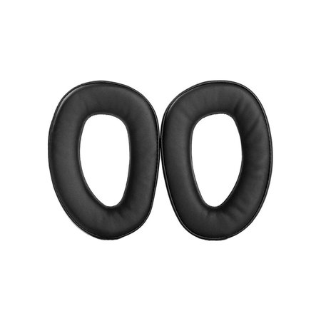 Csere Fülpárnák Sennheiser GSP300, GSP350, GSP370 Fejhallgatóhoz, Memóriahab + PU Bőr, Fekete, Hűtő Gél, 1 Pár