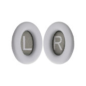 Csere Fülpárnák Bose QuietComfort 35 Fejhallgatóhoz, Memóriahab + PU Bőr, Szürke, 1 Pár