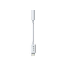 Smart adapter 3,5mm Jack / Lightning, fehér, Devia