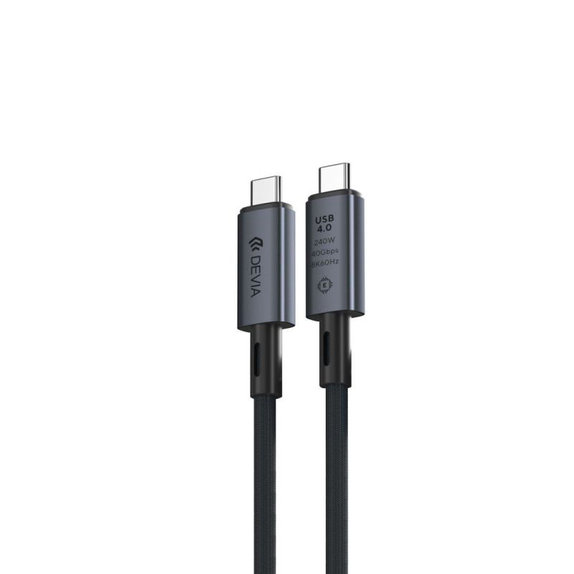 USB-C / USB-C kábel Extreme Speed, 240W, 8K 60Hz, 1m, fekete, Devia