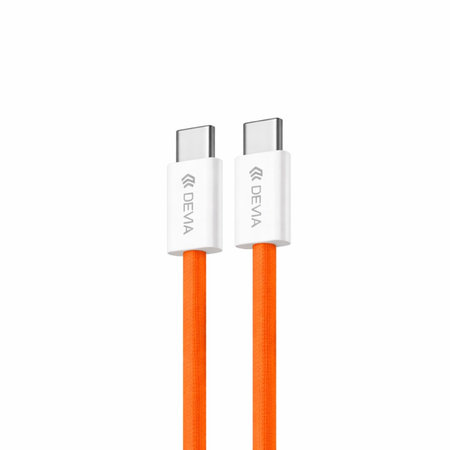 USB-C / USB-C kábel Smart, PD 60W, 1m, narancssárga, Devia