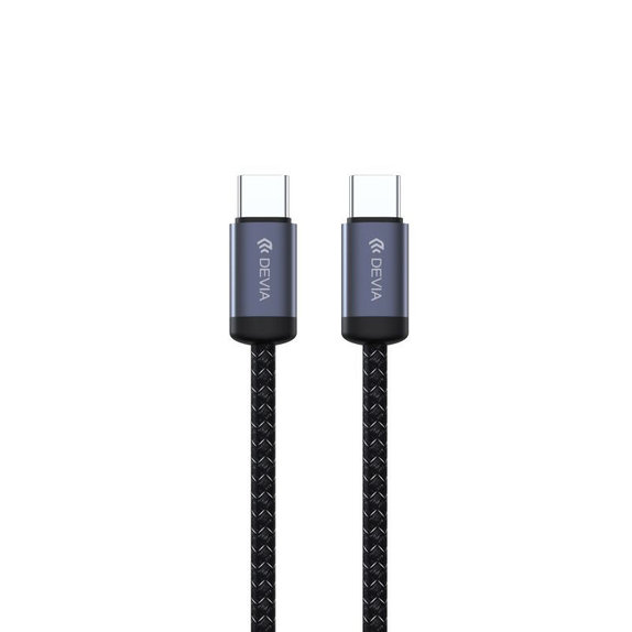 USB-C / USB-C kábel Gracious, PD 60W, 2m, fekete, Devia