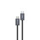 USB-C / USB-C kábel Extreme Speed, PD 240W, 2m, fekete, Devia