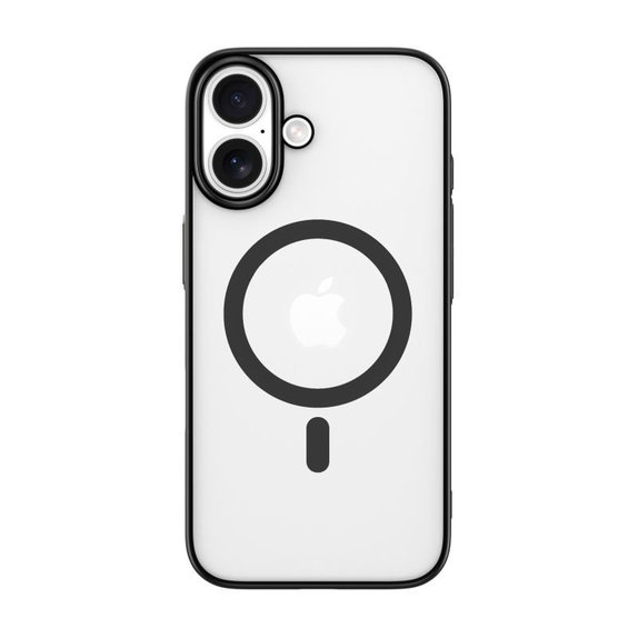 MagSafe Glimmer tok iPhone 16, fekete, Devia
