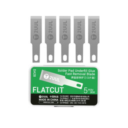 Underfill ragasztó eltávolító penge, lapos vágású, 2UUL DA28, 5db/csomag
