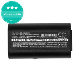 Akkumulátor Dymo 260, 280, 650, 650mAh, Li-Ion, 7.4V, 14430, HQ