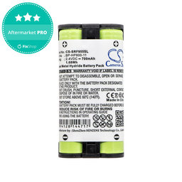 Akkumulátor Sony MDR RF995, MDR RF400, 700mAh, Ni-MH, 2.4V, BP-HP800-11, HQ