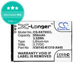 Akkumulátor Siemens Gigaset, Openstage, SL, 950mAh, Li-Ion, 3.7V, V30145-K1310-X445, HQ