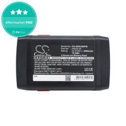 Akkumulátor Gardena 380 Li, 8838, 3000mAh, Li-ion, 25V, 04025-20, HQ