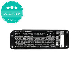 Akkumulátor Bose 413295, SoundLink Mini, 2600mAh, Li-ion, 7.4V, 061384, HQ