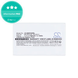 Akkumulátor Cipherlab 8300-L, Metrologic MK5502, 750mAh, Li-Ion, 3.7V, BA-80S700, HQ