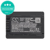 Akkumulátor Panasonic HC-550EB, 4040mAh, Li-Ion, 3.6V, VW-VBT380, HQ