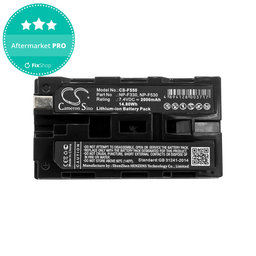 Akkumulátor Feelworld Monitor, Sony UPX-2000, 2000mAh, Li-Ion, 7.4V, NP-F330, NP-F570, HQ