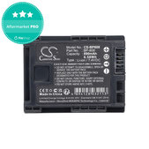 Akkumulátor Canon FS10, FS11, FS100, 890mAh, Li-Ion, 7.4V, BP-808, HQ