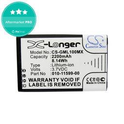 Akkumulátor Garmin E1, E2, Garmin Virb Elite, 2200mAh, Li-Ion, 3.7V, 010-11599-00, HQ