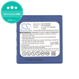 Akkumulátor HBC Fub3a, 700mAh, Ni-MH, 6V, AF-FUB03M, HQ