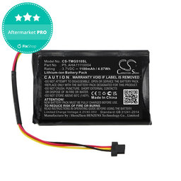 Akkumulátor TomTom Go 510, 1100mAh, Li-Ion, 3.7V, AHA11110004, HQ