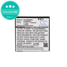 Akkumulátor Aligator S4000 Duo, 1200mAh, Li-Ion, 3.7V, AS4000BAL, HQ