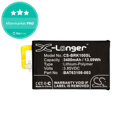 Akkumulátor Blackberry Keyone, 3400mAh, Li-Pol, 3.85V, BAT63108-003, HQ