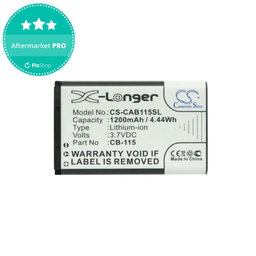 Akkumulátor CAT B100, 1200mAh, Li-Ion, 3.7V, CB-115, HQ