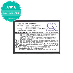 Akkumulátor Motorola Gleam +, 650mAh, Li-Ion, 3.7V, OM4A, OM4C, HQ