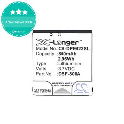 Akkumulátor Doro PhoneEasy 2314, 2315, 1360, 520, 800mAh, Li-Ion, 3.7V, DBF-800A, HQ
