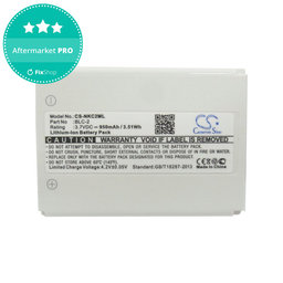 Akkumulátor Nokia 1220, 1221, 3310, 950mAh, Li-Ion, 3.7V, BLC-2, HQ