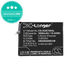 Akkumulátor Huawei Y7, 3900mAh, Li-Pol, 3.85V, HB406689ECW, HQ