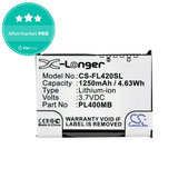 Akkumulátor Fujitsu Siemens Loox N560, N520, N500, 420, 410, 1250mAh, Li-Ion, 3.7V, PL400MB, HQ
